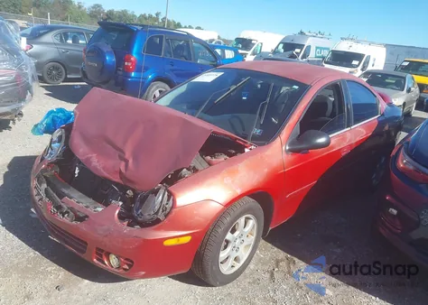 2005 Dodge Neon Sxt z USA, uszkodzony, nr VIN 1B3ES56C75D117221